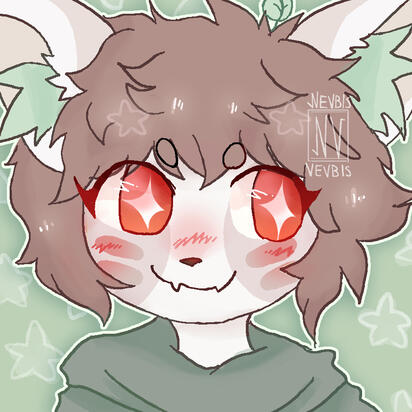 Cute sticker design (Head only) - 5€