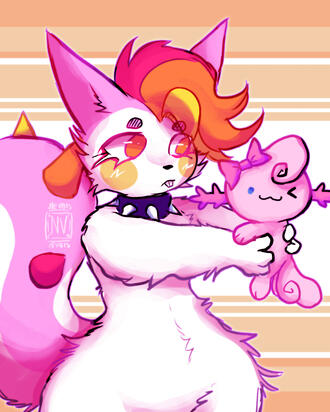 Cute sticker design (Head only) - 5€