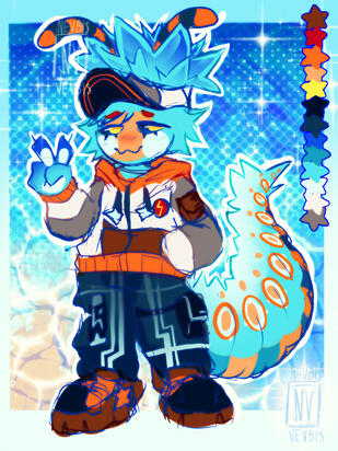 Cute sticker design (Head only) - 5€